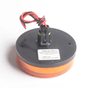 LAMP LED REDONDA AMARILLA DIAM 95MM PLAN