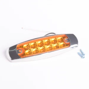 LAMPARA LATERAL 12L SMD PLANA LENTE AMARILLO