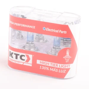 BOMBILLO HALOGENO KTC 12V H7 12V 55W +130% MAS LUZ - HIGH TIER LIG