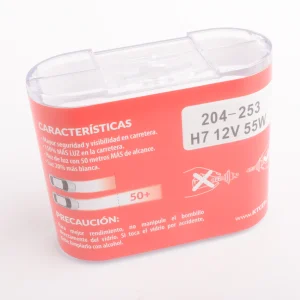 BOMBILLO HALOGENO KTC 12V H7 12V 60 55W +150% MAS LUZ - SUPREME