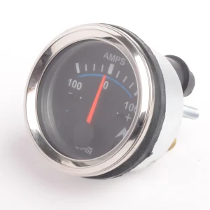 MEDIDOR AMPERIMETRO BATERIA 100-100 CROMADO GPM
