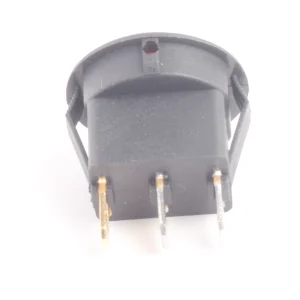 SWITCH 1 GOLPE 2P SPST ON-OFF TECLA REDONDA ROJA (O 20MM) 12V-35AMP