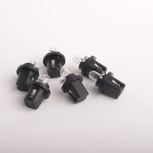 BOMBILLO 12V 1.2W B8.5D NEGRO
