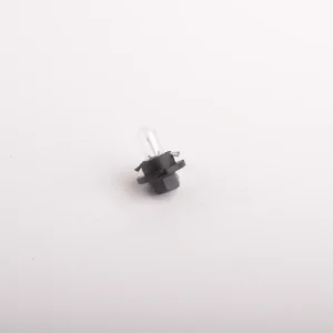 BOMBILLO 12V 1.2W BX8.4D NEGRO