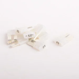 FUSIBLE ENCHUFE MINI PEQUENO 25A BLANCO