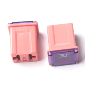 FUSIBLE JAPONES ROSA 30AMP TIPO J PEQUEÑO