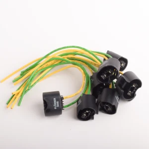 SOCKETS PARA 9005 H10 H12 NEGRO CON CABLE