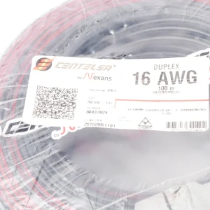 CABLE DUPLEX #16 POLARIZADO 300V CENT