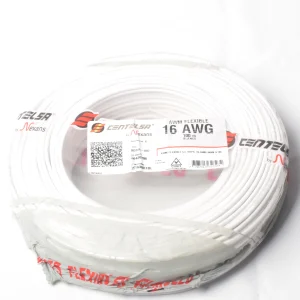CABLE VEHICULAR # 16 BLANCO
