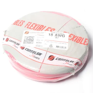 CABLE VEHICULAR # 18 ROJO