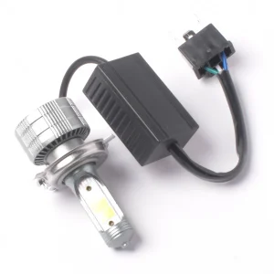 BOMBILLO LED H4  BLANCO+AZUL+AMARILLO