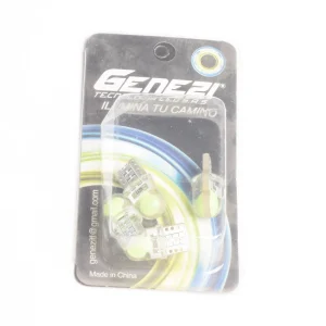 BOMBILLO SILICON T10G-COB VERDE  X 4