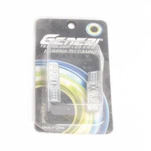 BOMBILLO SILICON T10G-2835 12SMD AZUL