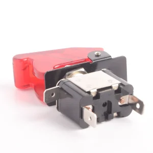 SWITCH PLASTICO 12V 20A ROJO