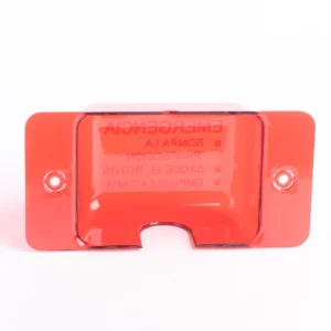 TAPA EMERGENCIA ROJA