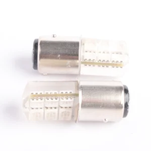 BOMBILLO LED 1034, 12 LED 50-50 SMD SILICONADO, ROJO