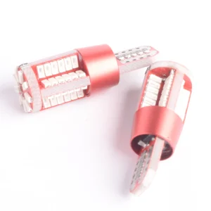 BOMBILLO LED T10 DE BASE CANBUS - W2.1X9.5D - 57 LED - 3014SMD - 12V - VERDE