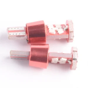 BOMBILLO LED T10(W5W) DE BASE CANBUS - W2.1X9.5D - 27LED - 3014SMD - 12V - VERDE