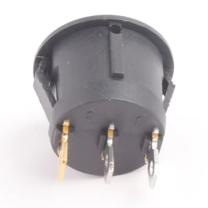 SWITCH BALANCIN ON-OFF 3C REDONDO 12V 10A VERDE