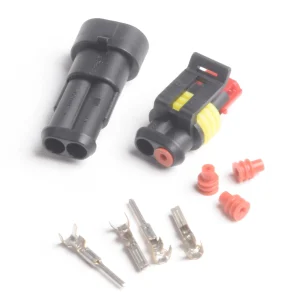 CONECTOR 2 VIAS HEMBRA Y MACHO S/C