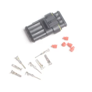 CONECTOR 4 VIAS HEMBRA Y MACHO