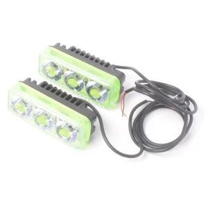 EXPLORADORA  LED   VERDE  JUEGO X 2