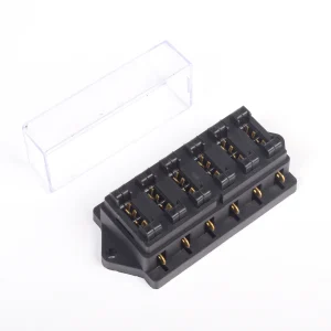 CAJA PORTAFUSIBLE 6P SIN CABLE