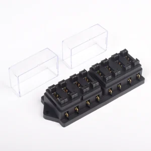 CAJA PORTAFUSIBLE 8P SIN CABLE