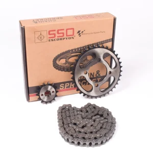 KIT DE TRANSMISION CON CADENA-36T / 14T 428H-124
