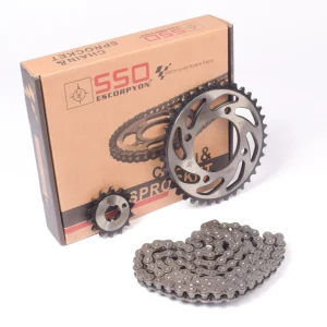 KIT DE TRANSMISION CON CADENA CRIPTON 11