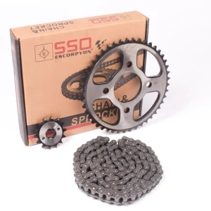 KIT DE TRANSMISION CON CADENA-45/14 / 428H132