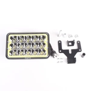 EXPLORADORA UNIDAD KENWORTH H4 BLANCO UNIDAD KENWORTH -
BORDE AMARILLO 9-36V 45W 10-30V 15X3W / 3000LUMEN