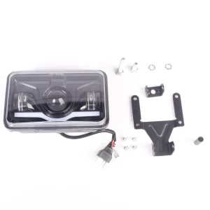 EXPLORADORA KW OJO DE DIABLO FONDO NEGRO5" H/L, 3 X 10W 10-30V,BLANCA (BLANCA Y AMARILLA) 165X108X65MM