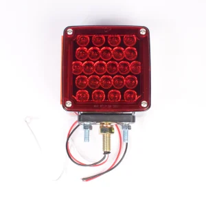 SEMAFORO CUADRADO PERL 3 TORNILLOS 12V TRIPLE CARA