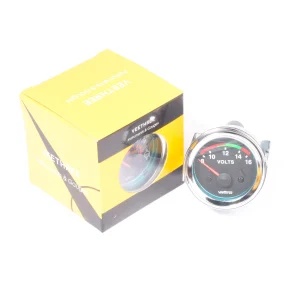 VOLTIMETRO 12V-CROMADO TABLERO