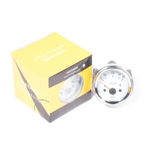 VOLTIMETRO 12V-CROMADO TABLERO
